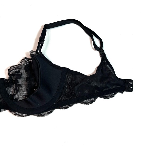 NWT Victoria’s Secret Dream Angel Wicked Push-Up without Padding Black Size 32D - Picture 12 of 14